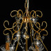 Candelabru Cu Mărgele De Cristal, Auriu, Rotund, 6 X E14