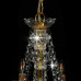 Candelabru Cu Mărgele, Auriu, 12 Becuri E14