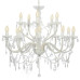Candelabru Cu 2 Rânduri, Alb, Becuri 15 X E14