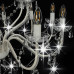 Candelabru Cu 2 Rânduri, Alb, Becuri 15 X E14