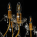 Candelabru Cu 2 Rânduri, Auriu, Becuri 15 X E14