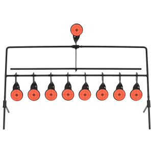 Țintă De Tir Sportiv Rotativă Cu Auto-Resetare, 8 + 1 Ținte