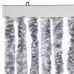 Perdea Pentru Insecte, Alb Și Gri, 100X220 Cm, Chenille