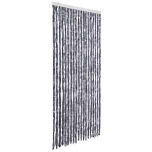 Perdea Pentru Insecte, Argintiu, 56X185 Cm, Chenille