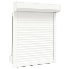 Oblon Rulant, Alb, 80 X 100 Cm, Aluminiu