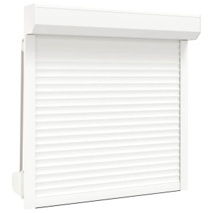 Oblon Rulant, Alb, 100 X 100 Cm, Aluminiu