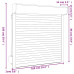 Oblon Rulant, Alb, 100 X 100 Cm, Aluminiu