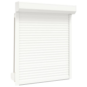 Oblon Rulant, Alb, 100 X 130 Cm, Aluminiu