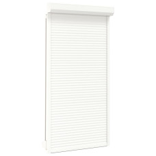 Oblon Rulant, Alb, 110 X 220 Cm, Aluminiu