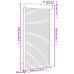 Oblon Rulant, Alb, 110 X 220 Cm, Aluminiu