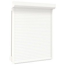Oblon Rulant, Alb, 120 X 150 Cm, Aluminiu