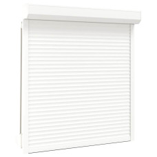 Oblon Rulant, Alb, 130 X 140 Cm, Aluminiu