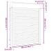Oblon Rulant, Antracit, 100 X 120 Cm, Aluminiu