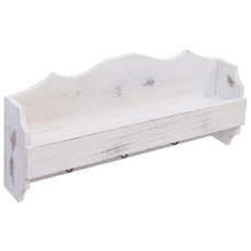Cuier De Perete, Alb, 50 X 10 X 23 Cm, Lemn