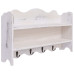 Cuier De Perete, Alb, 50 X 10 X 30 Cm, Lemn
