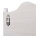 Cuier De Perete, Alb, 50 X 10 X 30 Cm, Lemn
