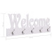 Cuier De Perete Welcome, Alb, 74 X 29,5 Cm
