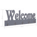 Cuier De Perete Welcome, Gri, 74 X 29,5 Cm