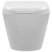 Vas Wc Suspendat Fără Ramă, Alb, Ceramică