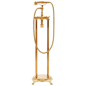 Robinet De Cadă Independent, Auriu, 99,5 Cm, Oțel Inoxidabil