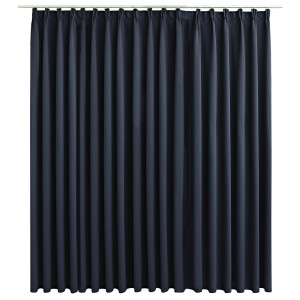 Draperie Opacă, Antracit, 290 X 245 Cm, Cu Cârlige