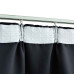 Draperie Opacă, Antracit, 290 X 245 Cm, Cu Cârlige