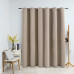 Draperie Opacă Cu Inele Metalice, Bej, 290 X 245 Cm