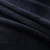 Draperie Opacă Cu Inele Metalice, Negru, 290 X 245 Cm, Catifea