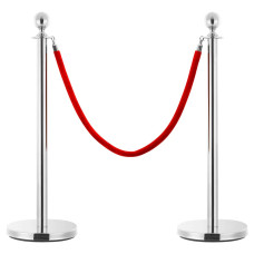 Set Vip Stil Barieră, 3 Piese, Argintiu, Oțel Inoxidabil