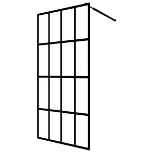 Paravan De Duș Walk-In, 140X195 Cm, Sticlă Securizată Mată