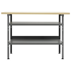 Banc De Lucru, Gri, 120 X 60 X 85 Cm, Oțel