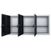 Dulap De Scule De Perete, Gri & Negru, Metal, Stil Industrial