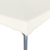 48062  Gazebo 400X300 Cm Cream Aluminium