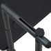 Masă Balcon Suspendată Negru 60X64X83,5 Cm Plastic Aspect Ratan