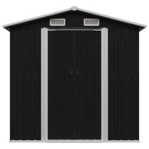 Magazie Depozitare Grădină Antracit 204X132X186 Cm Oțel