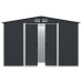 Magazie De Grădină, Antracit, 257 X 205 X 178 Cm, Oțel