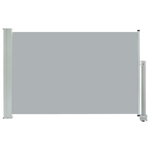 Copertină Laterală Retractabilă De Terasă, Gri, 60 X 300 Cm