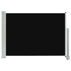 Copertină Laterală Retractabilă De Terasă, Negru, 80 X 300 Cm