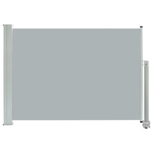 Copertină Laterală Retractabilă De Terasă, Gri, 80 X 300 Cm