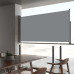 Copertină Laterală Retractabilă De Terasă, Gri, 80 X 300 Cm