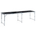 Masă De Joc Cu Bere Tip Ping Pong, Pliabilă, Negru, 240 Cm