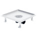 Rigolă De Duș Capac Plat Gresie 2-În-1 28X28 Cm Oțel Inoxidabil