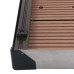 Cădiță De Duș De Exterior Maro 80X62 Cm Wpc Și Oțel Inoxidabil