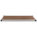 Cădiță De Duș De Exterior Maro 110X62 Cm Wpc Și Oțel Inoxidabil
