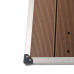 Cădiță De Duș De Exterior Maro 110X62 Cm Wpc Și Oțel Inoxidabil