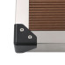 Cădiță De Duș De Exterior Maro 110X62 Cm Wpc Și Oțel Inoxidabil