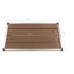 Cădiță De Duș De Exterior Maro 110X62 Cm Wpc Și Oțel Inoxidabil