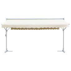Copertină Cu Structură Independentă, Crem, 600 X 300 Cm