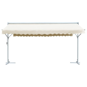 Copertină Cu Structură Independentă, Crem, 600 X 300 Cm
