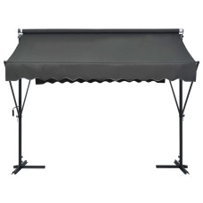 Copertină Cu Structură Independentă, Antracit, 300 X 300 Cm